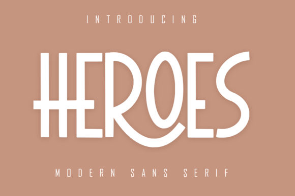 Heroes Font: Daring Elegance for Modern Brands